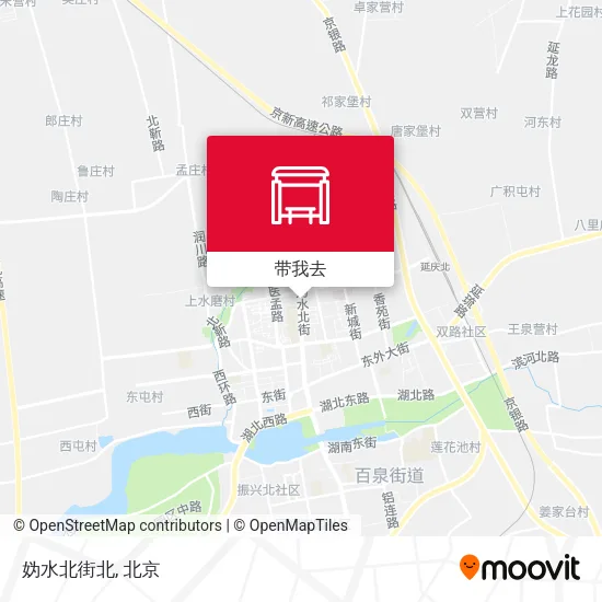 妫水北街北地图
