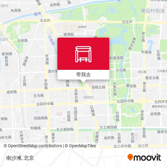 南沙滩地图