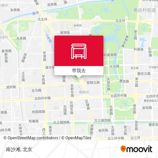 南沙滩地图
