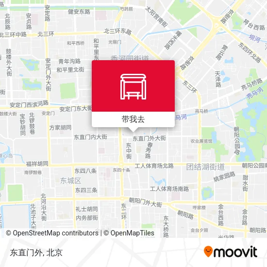 东直门外地图