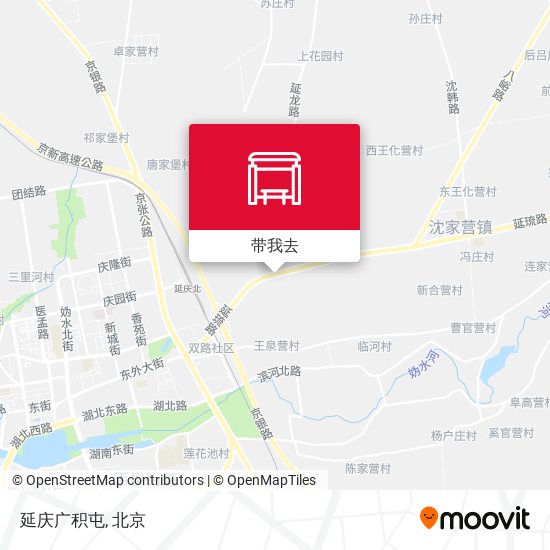延庆广积屯地图