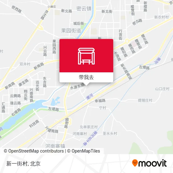 新一街村地图