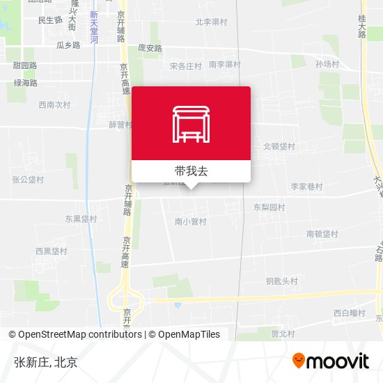 张新庄地图