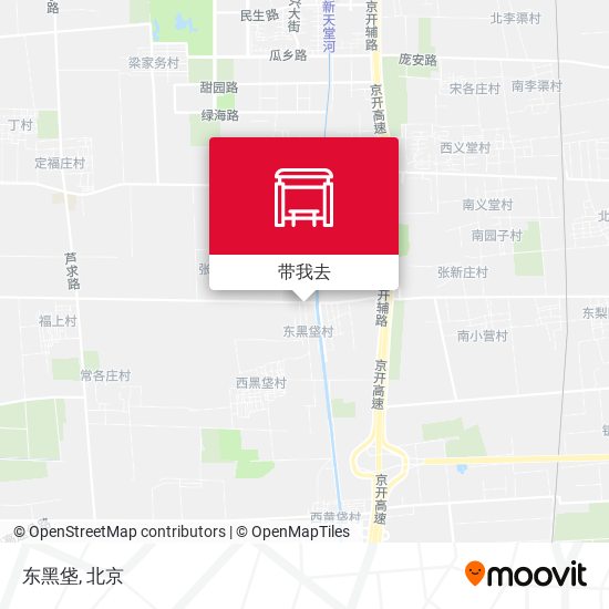 东黑垡地图