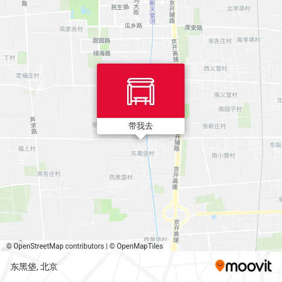 东黑垡地图