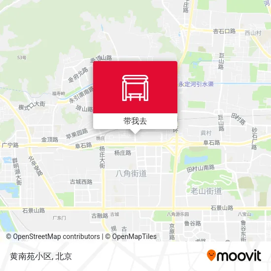 黄南苑小区地图