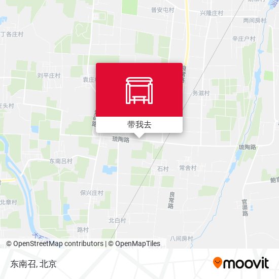 东南召地图