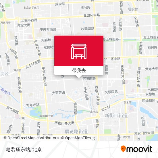 皂君庙东站地图