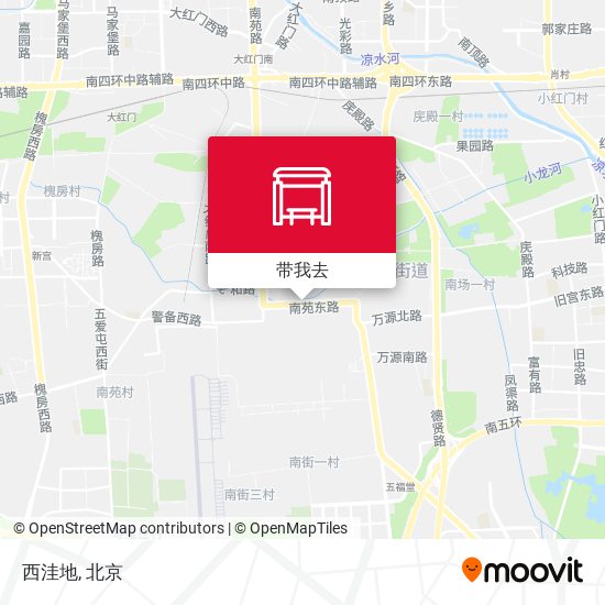 西洼地地图