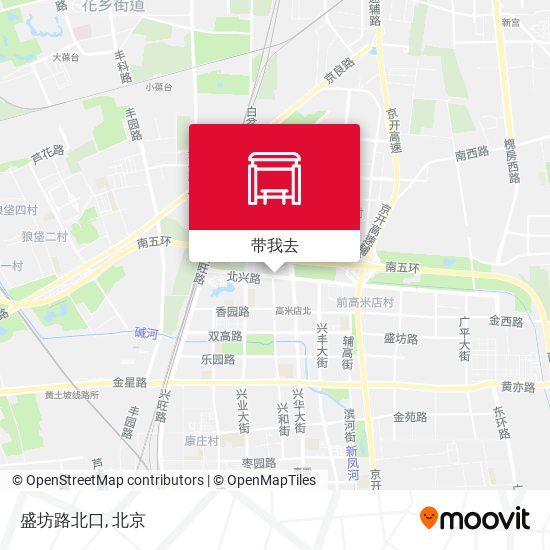 盛坊路北口地图