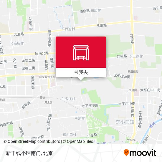 新干线小区南门地图