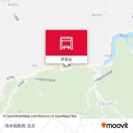 清水镇政府地图