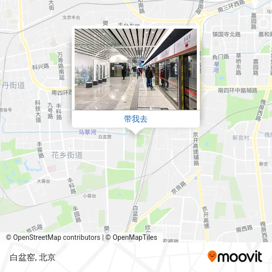 白盆窑地图