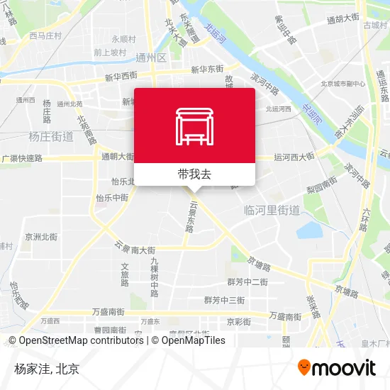 杨家洼地图