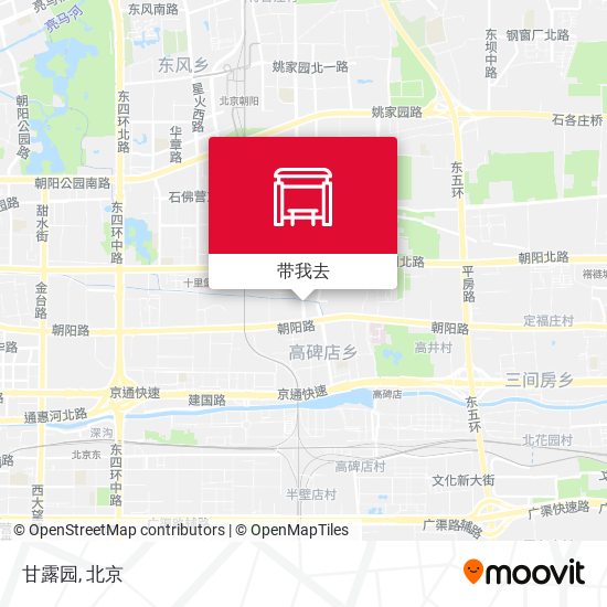 甘露园地图