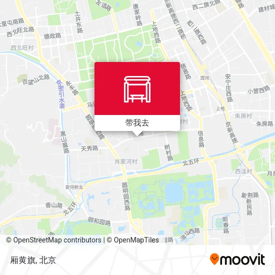 厢黄旗地图
