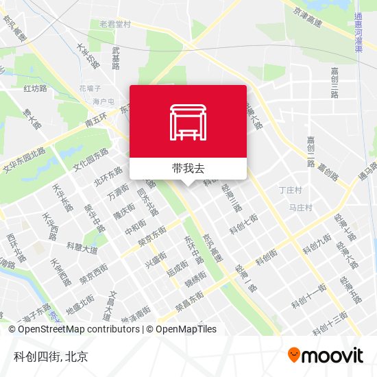 科创四街地图