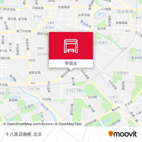 十八里店南桥地图