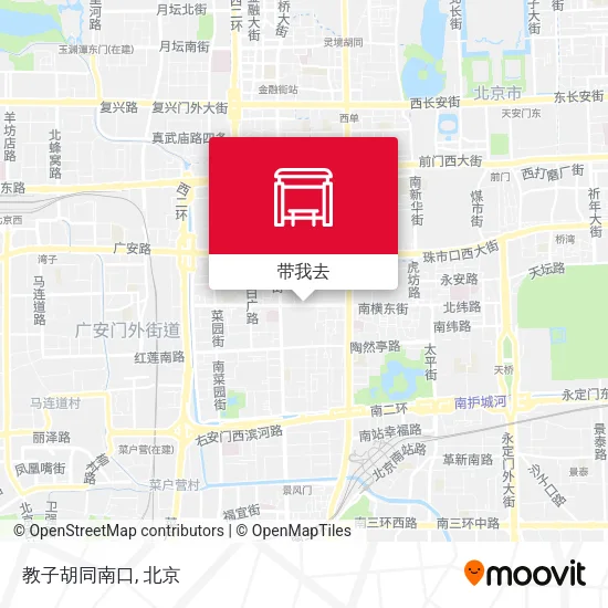 教子胡同南口地图