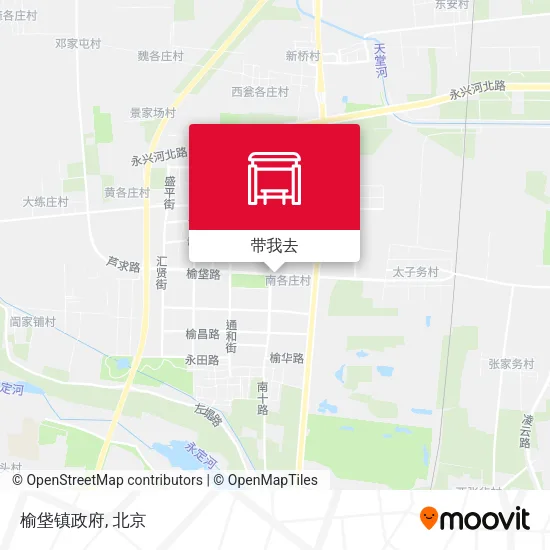 榆垡镇政府地图