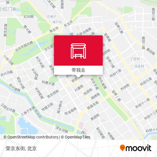 荣京东街地图