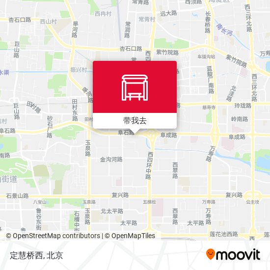 定慧桥西地图