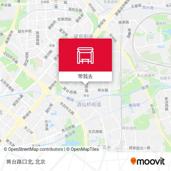将台路口北地图