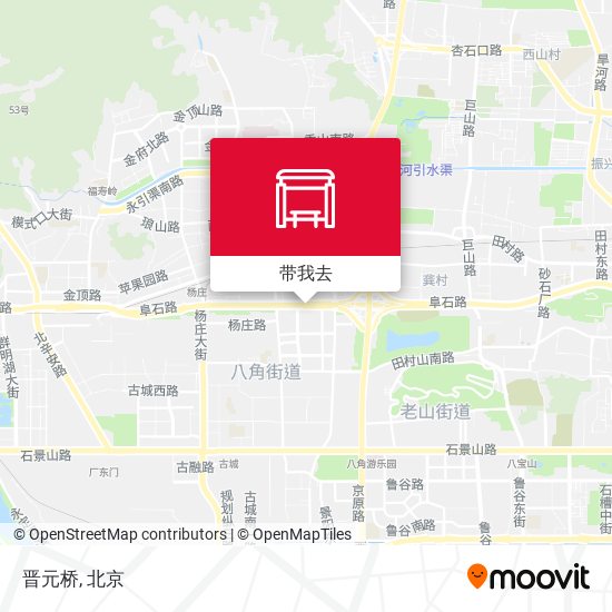 晋元桥地图