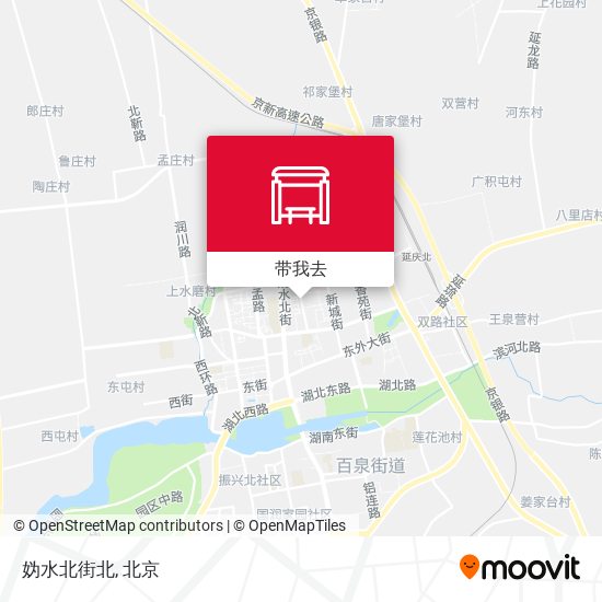 妫水北街北地图