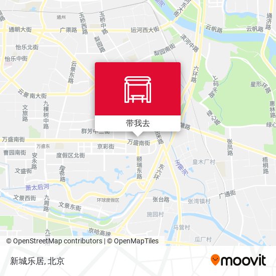 新城乐居地图