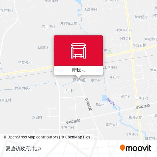夏垫镇政府地图