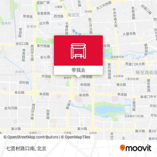 七贤村路口南地图