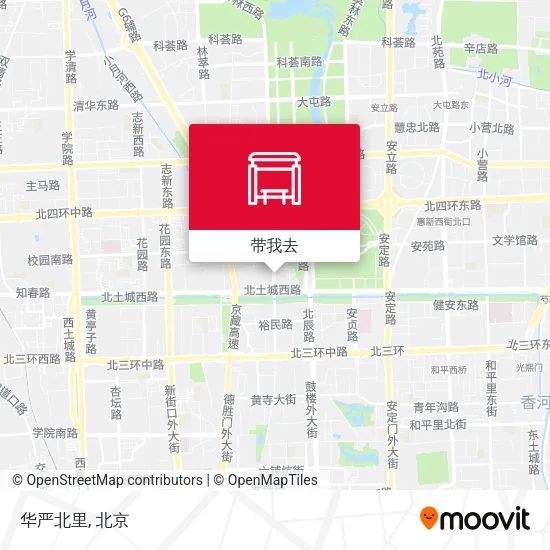 华严北里地图
