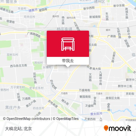 大稿北站地图
