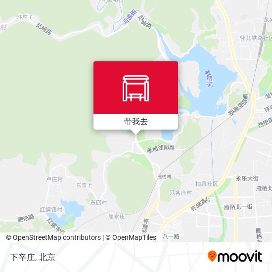 下辛庄地图