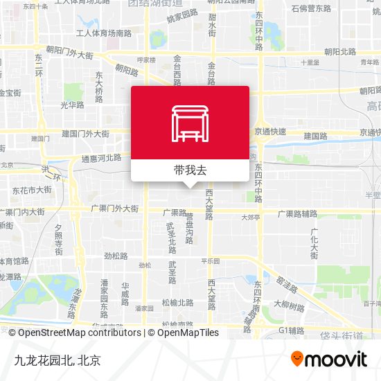 九龙花园北地图