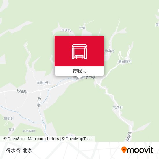 得水湾地图