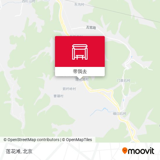 莲花滩地图