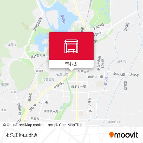 永乐庄路口地图