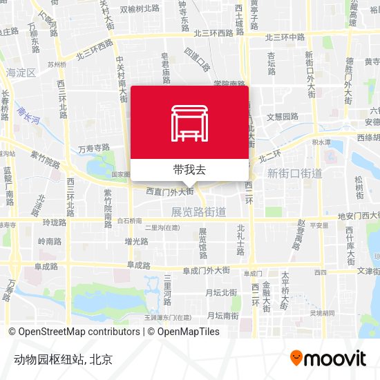 动物园枢纽站地图
