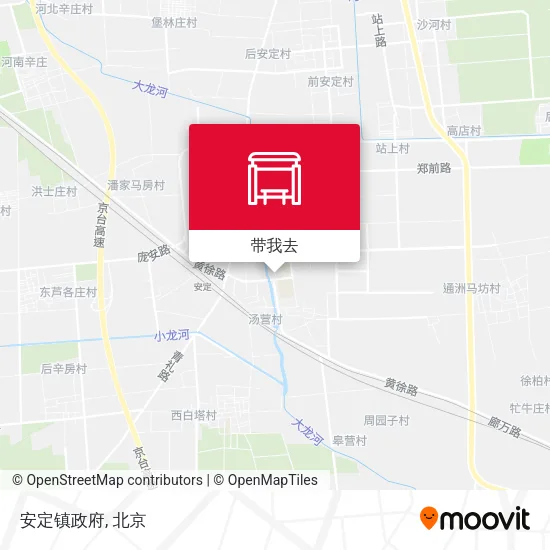 安定镇政府地图