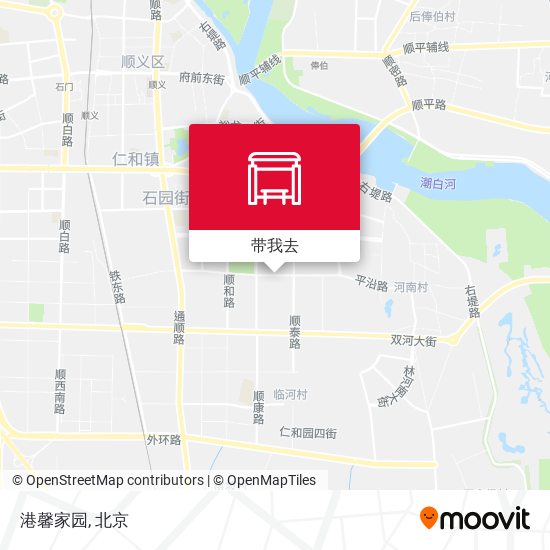 港馨家园地图