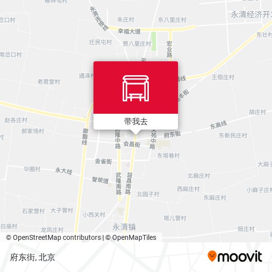 府东街地图