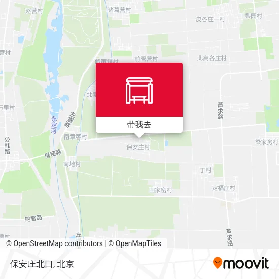 保安庄北口地图