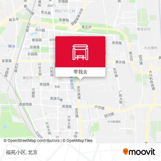 福苑小区地图
