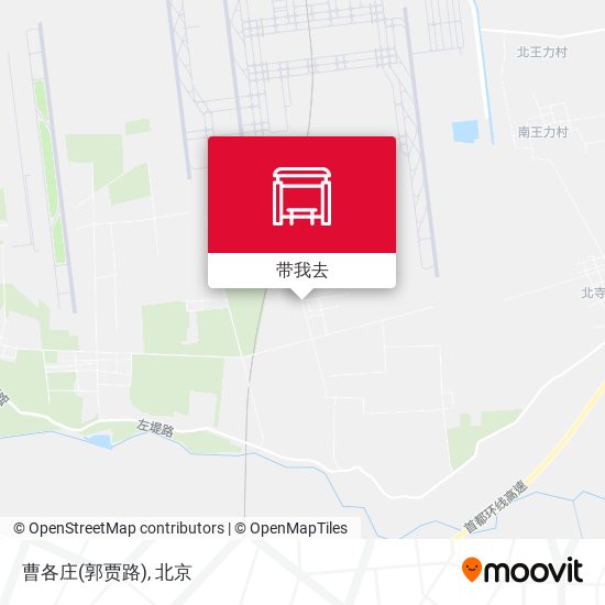 曹各庄(郭贾路)地图