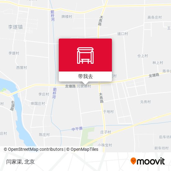 闫家渠地图