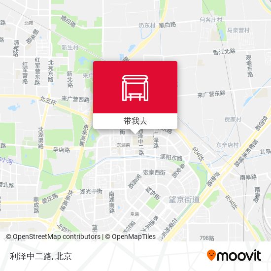 利泽中二路地图