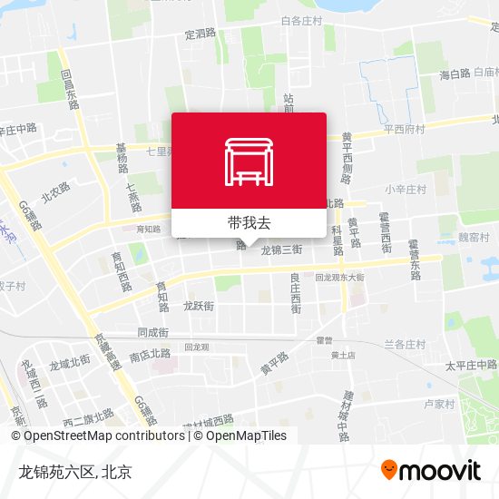 龙锦苑六区地图