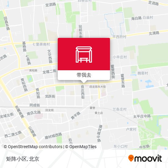矩阵小区地图